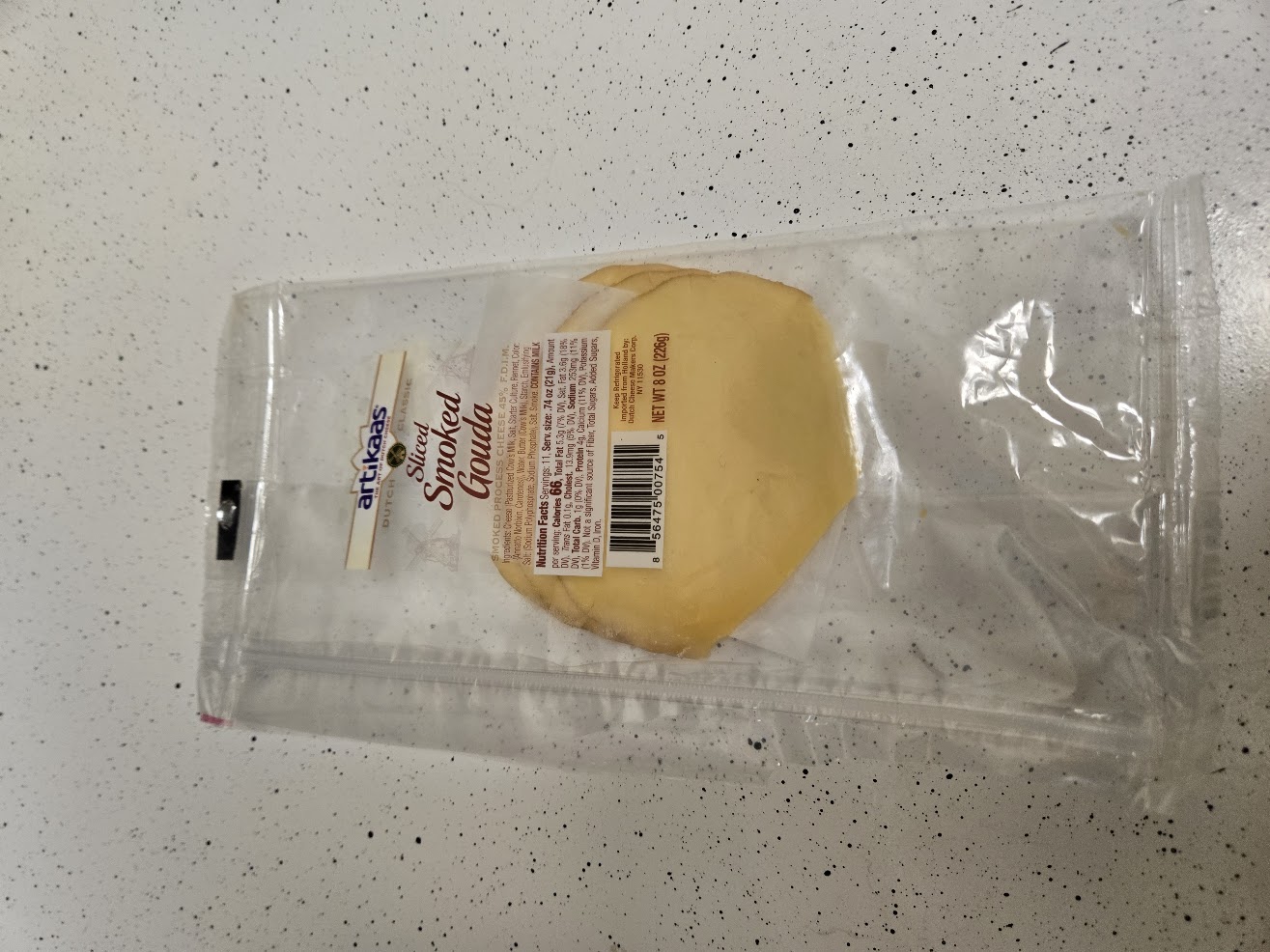 smoked gouda, a yellow medium soft cheese