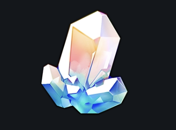 a single stellar jade on a black background